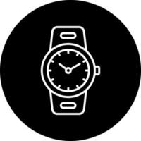 reloj de pulsera vector icono estilo