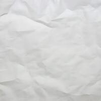 white paper crumpled texture background. . photo