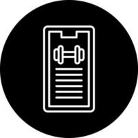 workout progress Vector Icon Style