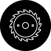 Sawing Vector Icon Style