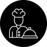 Caterer Vector Icon Style