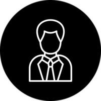 Lawyer Vector Icon Style