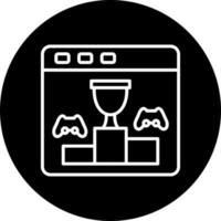 Game Tournament Vector Icon Style