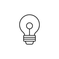 Idea, energy vector icon