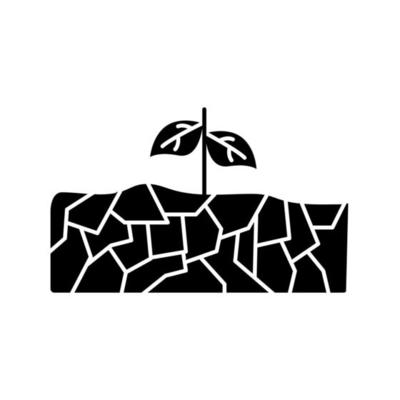 Soil ground vector icon