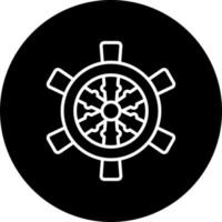 boat steering Vector Icon Style