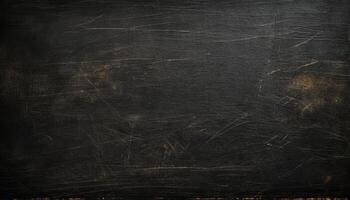Textured black board background close up background with photo
