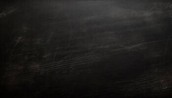 Textured black board background close up background with photo