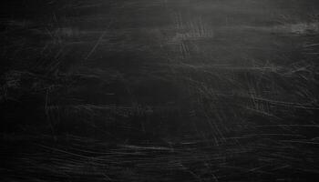 Textured black board background close up background with photo