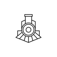 Train transport vector icon