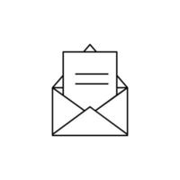 Envelope, sms, letter vector icon