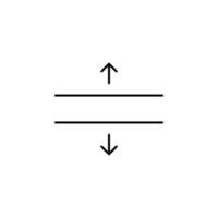 format, text vector icon