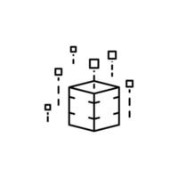 data, database vector icon