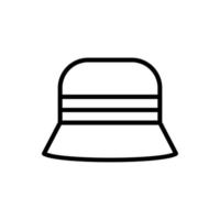 Panamá, sombrero vector icono