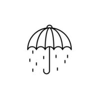 Umbrella vector icon