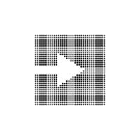 arrow, up, navigation, pixel vector icon