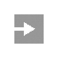 arrow, up, navigation, pixel vector icon