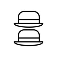 Hat, clothes vector icon