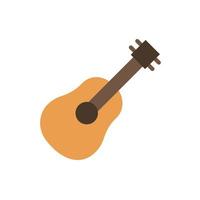 guitarra, música vector icono