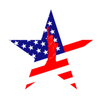 Verenigde staten van Amerika icoon vlag symbool teken png