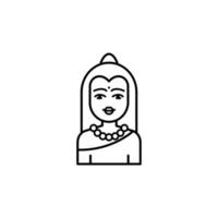 Guru, Hindu God vector icon