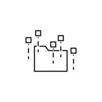 data, file vector icon