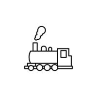 tren transporte vector icono