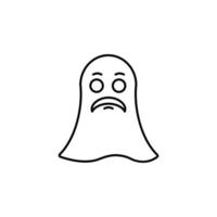 Ghost, magic vector icon