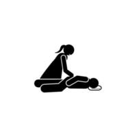 Care rest reassure vector icon