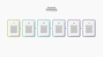 Presentation business infographic template vector