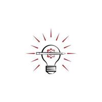 creative process 2 colored line vector icon