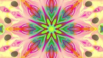 Abstract kaleidoscope animation, Abstract mandala movie, Geometric Background animation video