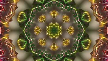 Abstract kaleidoscope animation, Abstract mandala movie, Geometric Background animation video