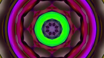 Abstract kaleidoscope animation, Abstract mandala movie, Geometric Background animation video