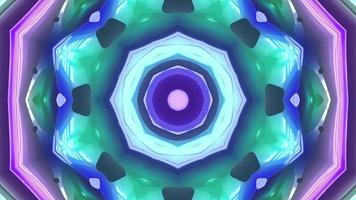Abstract kaleidoscope animation, Abstract mandala movie, Geometric Background animation video