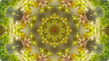 Abstract kaleidoscope animation, Abstract mandala movie, Geometric Background animation video