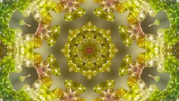 Abstract kaleidoscope animation, Abstract mandala movie, Geometric Background animation video