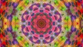 Abstract kaleidoscope animation, Abstract mandala movie, Geometric Background animation video