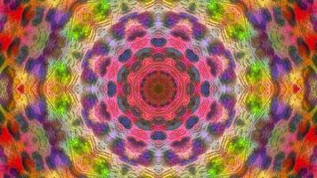 Abstract kaleidoscope animation, Abstract mandala movie, Geometric Background animation video