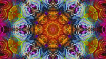 Abstract kaleidoscope animation, Abstract mandala movie, Geometric Background animation video