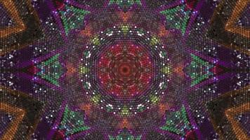 Abstract kaleidoscope animation, Abstract mandala movie, Geometric Background animation video