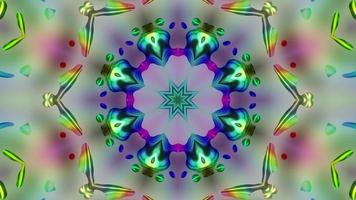 Abstract kaleidoscope animation, Abstract mandala background movie video