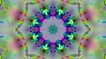 Abstract kaleidoscope animation, Abstract mandala background movie video