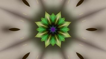 Abstract kaleidoscope animation, Abstract mandala movie, Geometric Background animation video