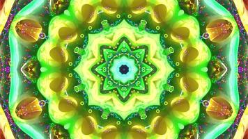 Abstract kaleidoscope animation, Abstract mandala movie, Geometric Background animation video