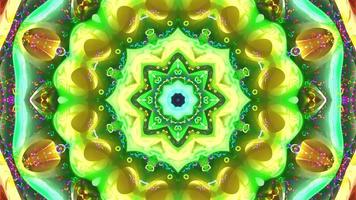 Abstract kaleidoscope animation, Abstract mandala movie, Geometric Background animation video