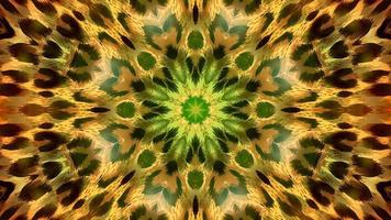 Abstract kaleidoscope animation, Abstract mandala movie, Geometric Background animation video