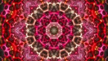 Abstract kaleidoscope animation, Abstract mandala movie, Geometric Background animation video