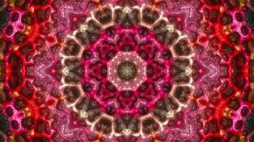 Abstract kaleidoscope animation, Abstract mandala movie, Geometric Background animation video