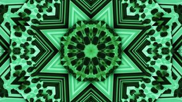 Abstract kaleidoscope animation, Abstract mandala movie, Geometric Background animation video